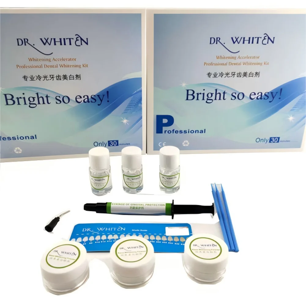 Teeth Whitening Kit - 歯科用ホワイトニングセット 35% HP ブリーチングジェルセット 個人用歯のホワイトニング 歯科材料
