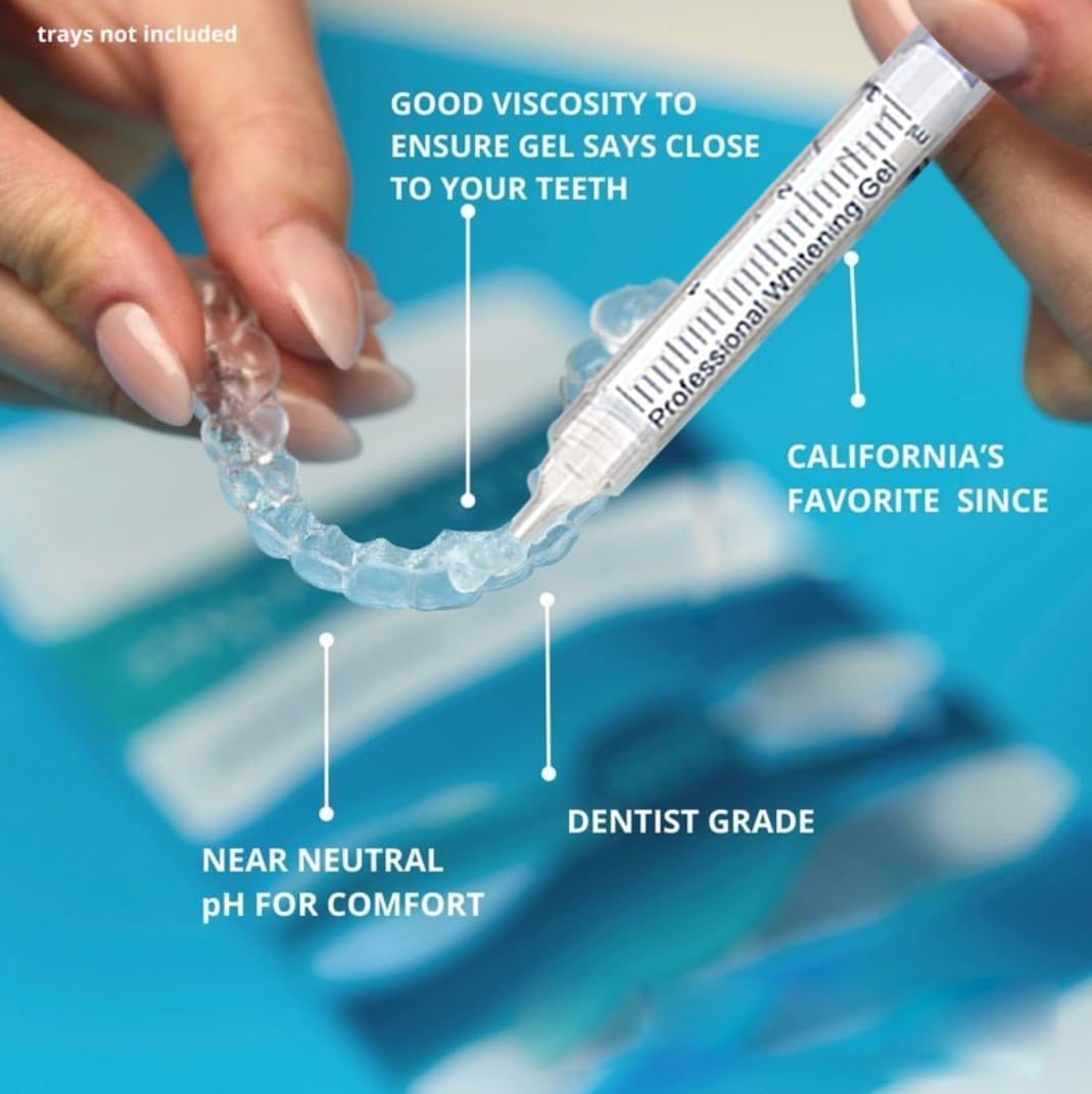 歯のホワイトニングジェル詰め替えシリンジ歯の漂白ジェルインビ - Teeth Whitening Kit のレビューと価格