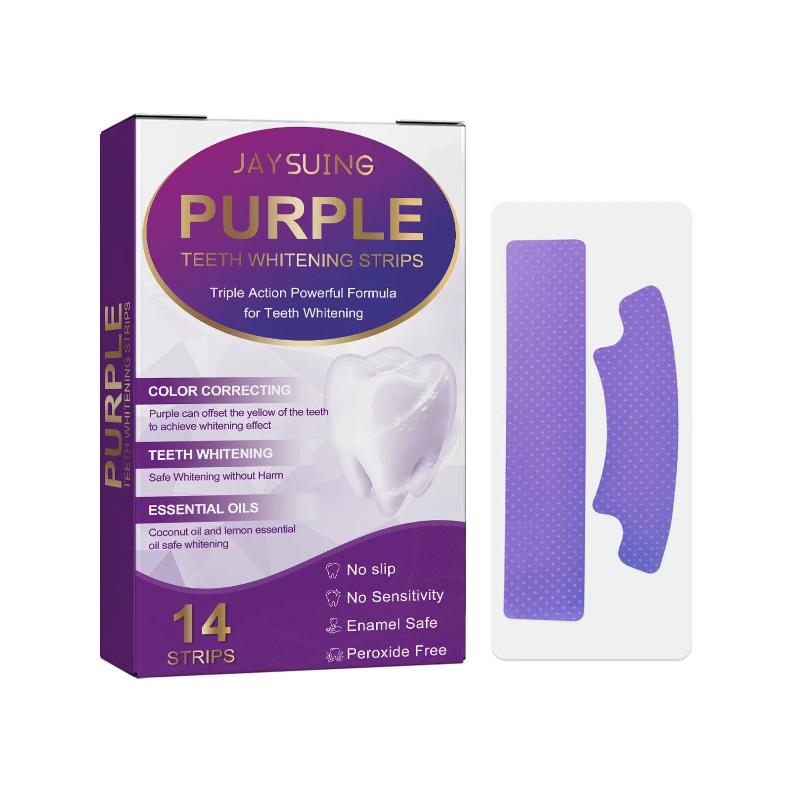 歯のホワイトニングジェルストリップ,歯のホワイトニング用の明 - Teeth Whitening Kit のレビューと価格