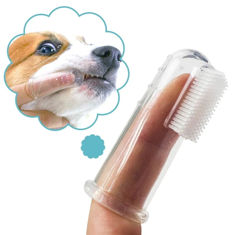 スーパーソフトペット指歯ブラシテディ犬ブラシ口臭歯石歯ケアツ - Teeth Whitening Mouthwash のレビューと価格