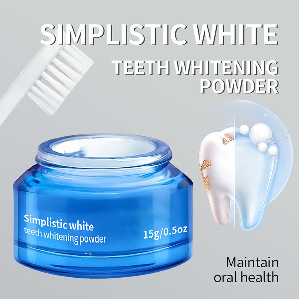 15gのエナメル質に優しい歯のホワイトニングパウダー。歯のケ - Teeth Whitening Near Me のレビューと価格