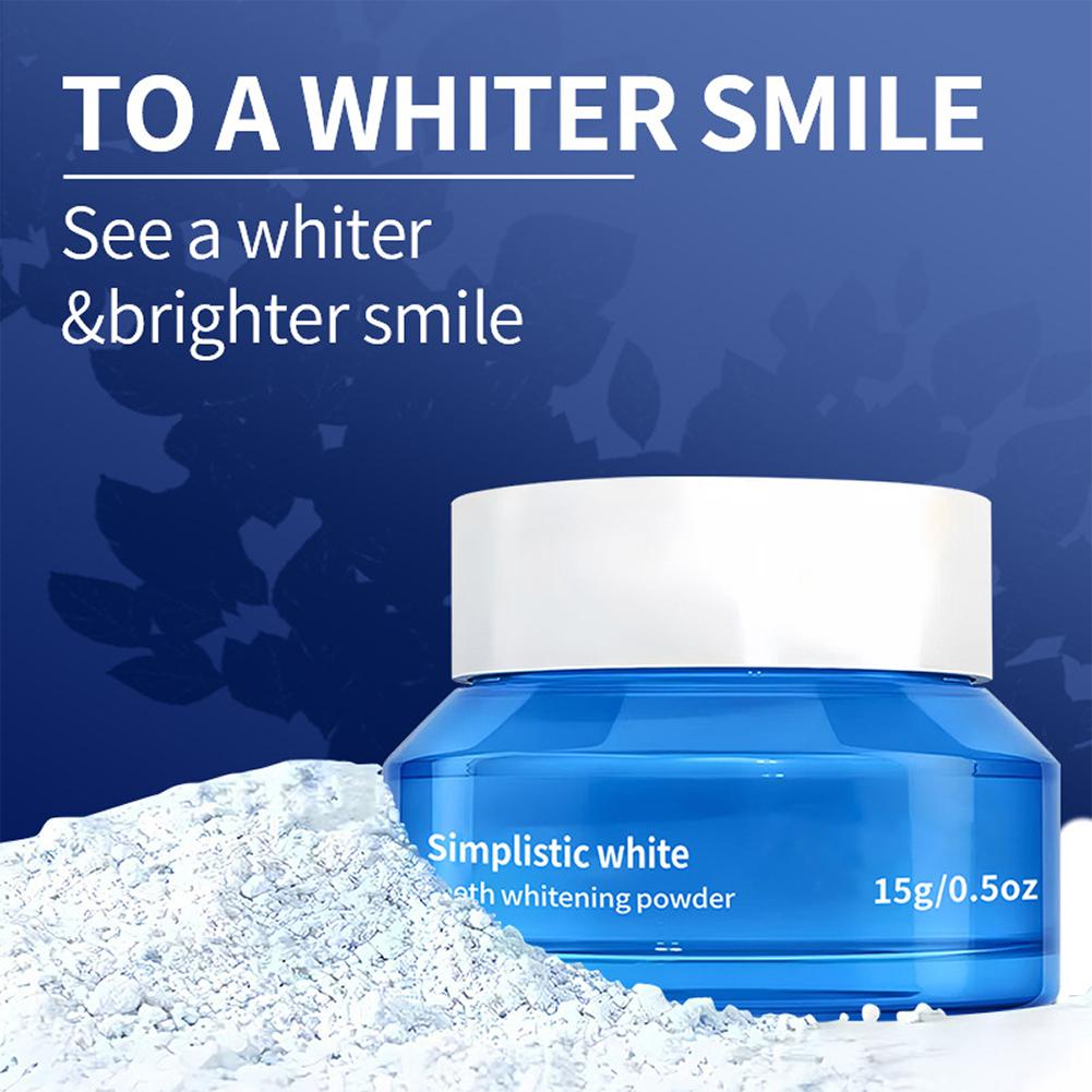15gのエナメル質に優しい歯のホワイトニングパウダー。歯のケ - Teeth Whitening Near Me のレビューと価格