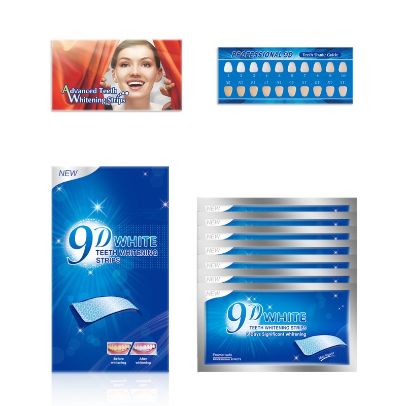 7 ペア魔法の歯のホワイトニングステッカー効果的に歯垢を除去 - Teeth Whitening Pens のレビューと価格