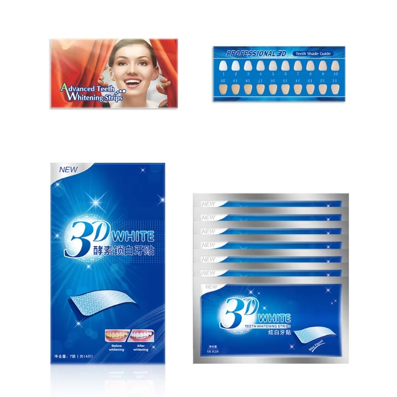 7 ペア魔法の歯のホワイトニングステッカー効果的に歯垢を除去 - Teeth Whitening Pens のレビューと価格